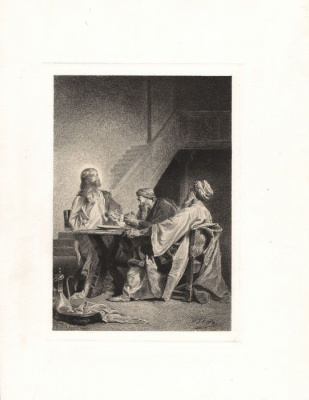 Превращение. Гравюра (вторая половина XIX века), Франция