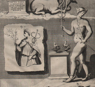 Мифологический сюжет. Гравюра (вторая половина XVIII - первая половина XIX века), Западная Европа