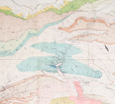 Комплект из 2 карт Грузии. Россия, 1930 - 1931 гг.