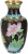 Ваза миниатюрная "Розовые пионы". Латунь, эмаль клуазоне, золочение, ручная работа. Китай, 1930-е гг.