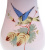 Bristol glass! Ваза "Птица на цветущей ветке" викторианской эпохи. Опаловое бристольское стекло (Bristol glass), цветные эмали, ручная роспись. Высота 24 см. Бристоль, Великобритания, начало ХХ века