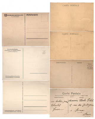 Корабли (комплект из 7 открыток)