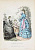 Дамская мода. Резцовая гравюра, ручная раскраска. Франция, 1873 год