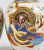 Парные вазы в стиле сацума. Фарфор, роспись, позолота. Япония, первая треть XX века. &lt;br&gt;