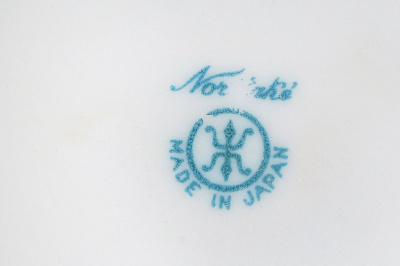 Ваза интерьерная. Фарфор, ручная роспись, золочение. Noritake. Япония, начало ХХ века