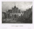 Церковь Сен-Жермен-л’Осеруа в Париже. Офорт, гравюра. Германия, 1861 год