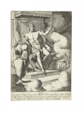 Jupiter - Гравюра (XVII век) Франция