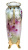 Nippon эпохи Мейдзи! Ваза "Цветущая сакура". Фарфор, ручная роспись, золотые эмали, рельефное золочение. Высота 25 см. Nippon, Япония, начало ХХ века