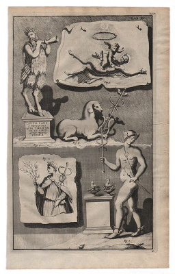Мифологический сюжет. Гравюра (вторая половина XVIII - первая половина XIX века), Западная Европа