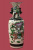 Ваза "Быт самураев". Керамика, лепка, роспись. Япония, конец XIX века