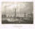 Обелиск Луксора на Площади Согласия в Париже. Офорт, гравюра. Германия, 1847 год