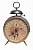 Часы с портретами Николая II и Александры Федоровны (металл, Россия, начало ХХ века)