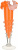 Ваза для цветов. Стекло, ручная работа. Высота 23 см. Западная Европа, первая половина ХХ века
