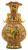 Ваза большая (Фарфор, роспись, налепы, глазурь - Западная Европа, начало XX века)
