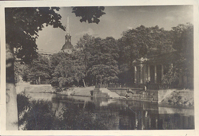 Ленинград. Михайловский сад. Фотооткрытка