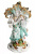 Ваза с фигурами "Танец" (Фарфор, бисквит, роспись - Западная Европа(?), XIX век)