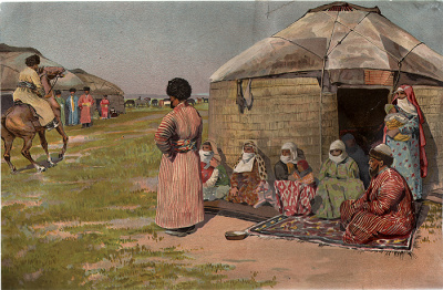 Виды России. Литография. 1880-е гг.